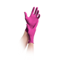 Mănuși MaiMed-solution100 fără latex, magenta, nesterile, fără pudră