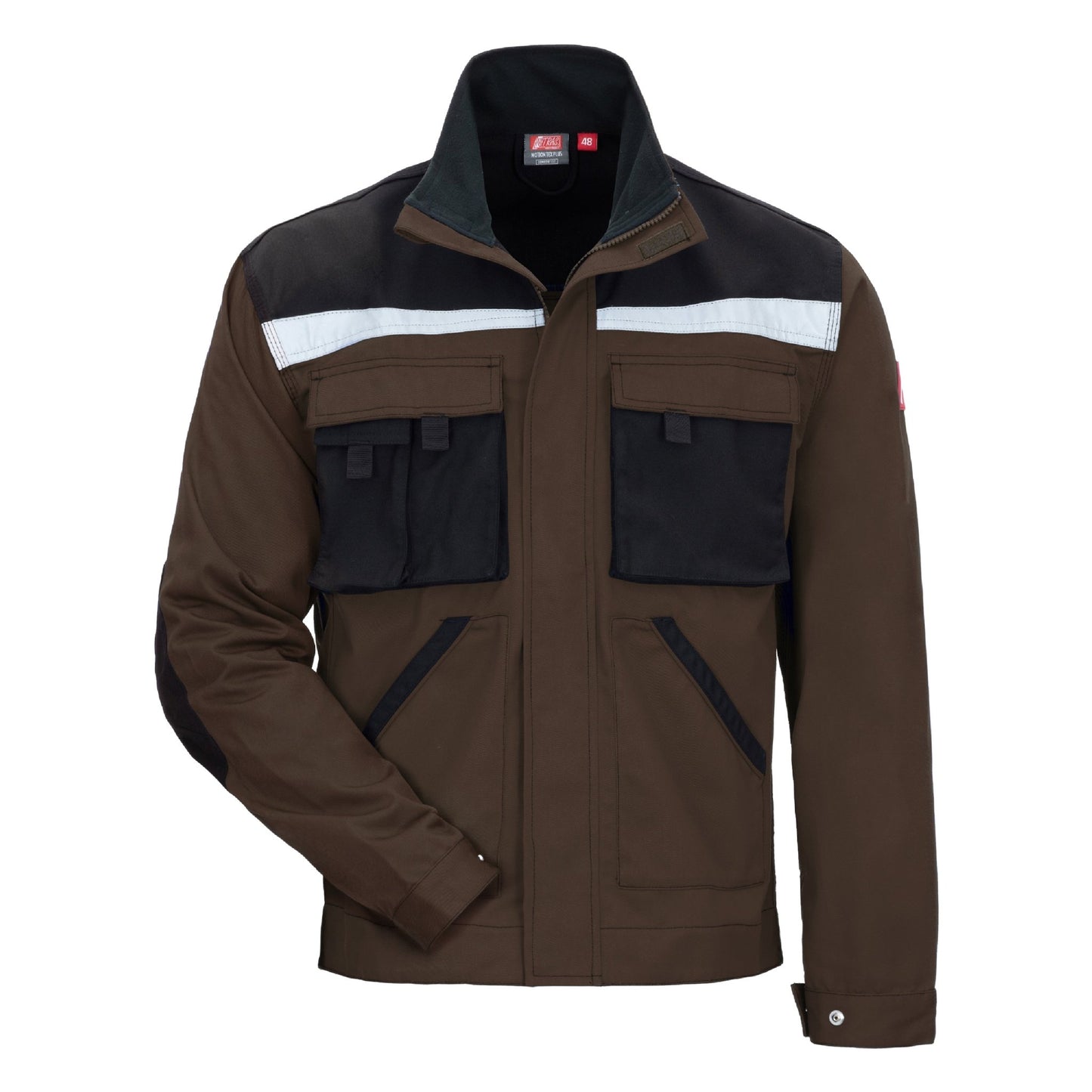 NITRAS MOTION TEX PLUS, geacă de lucru, maro/negru