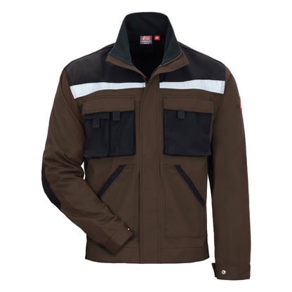NITRAS MOTION TEX PLUS, geacă de lucru, maro/negru