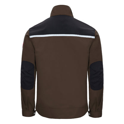 NITRAS MOTION TEX PLUS, geacă de lucru, maro/negru