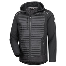 NITRAS MOTION TEX PLUS, jachetă softshell matlasată, neagră