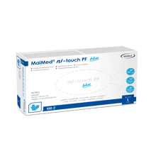 Mănuși nitril de unică folosință MaiMed ni-touch 100 bucăți/cutie