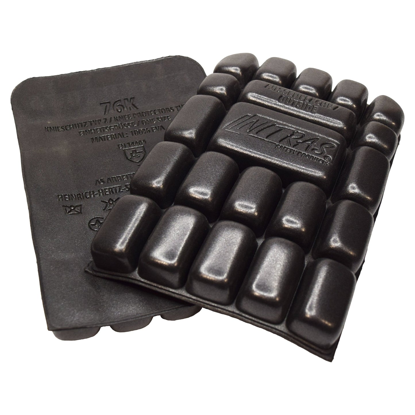 Protectie de genunchi NITRAS, neagra, EN 14404 | Pachet (1 pereche)