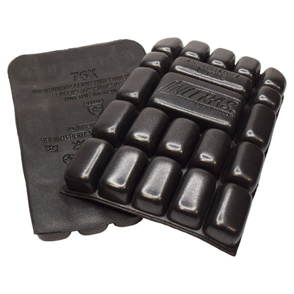 Protectie de genunchi NITRAS, neagra, EN 14404 | Pachet (1 pereche)