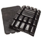 Protectie de genunchi NITRAS, neagra, EN 14404 | Pachet (1 pereche)