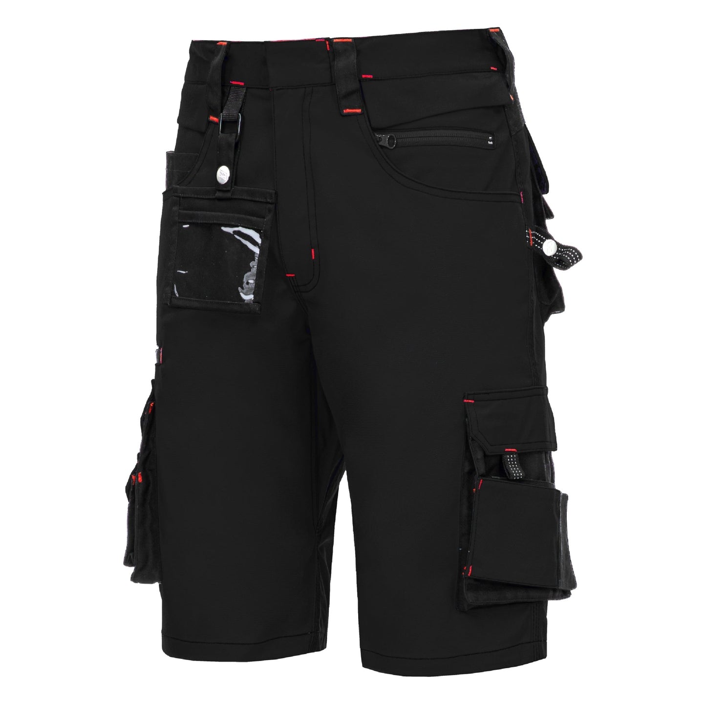 NITRAS MOTION TEX PRO FX, pantaloni de lucru, scurti, negri