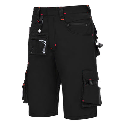 NITRAS MOTION TEX PRO FX, pantaloni de lucru, scurti, negri