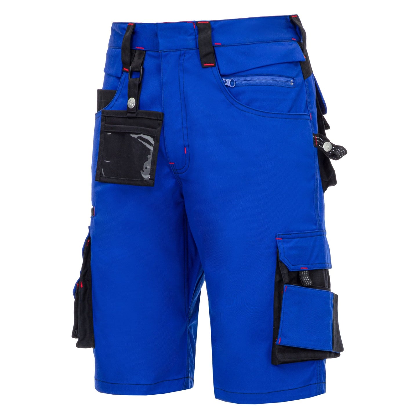 NITRAS MOTION TEX PRO FX, pantaloni de lucru, scurti, albastru regal/negru