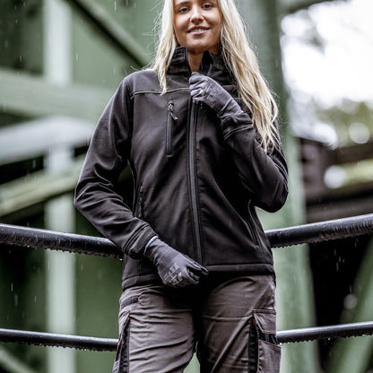 NITRAS MOTION TEX PRO FX, pantaloni de lucru, scurti, gri/negri