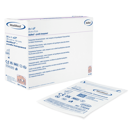 Pansament rapid steril MaiMed-porefix transparent
