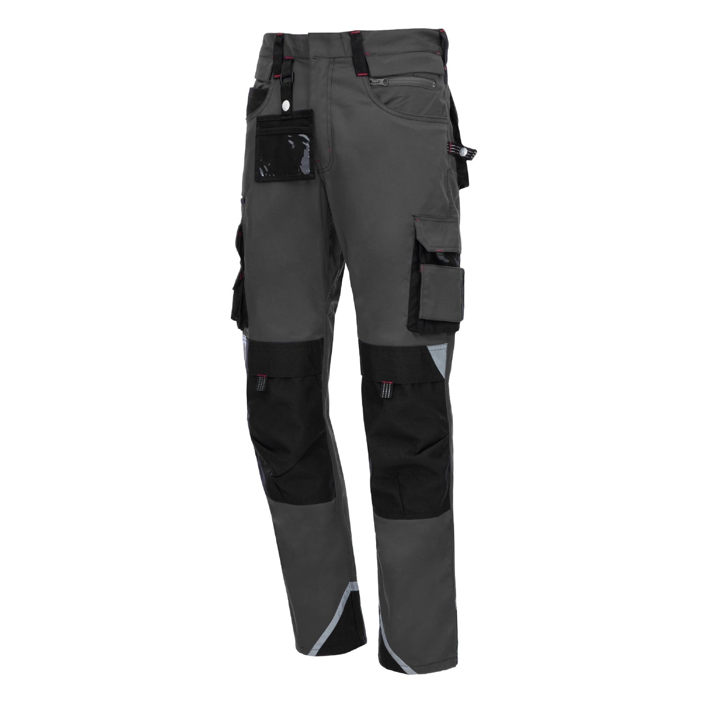 NITRAS MOTION TEX PRO FX, pantaloni de lucru, lungi, gri/negri