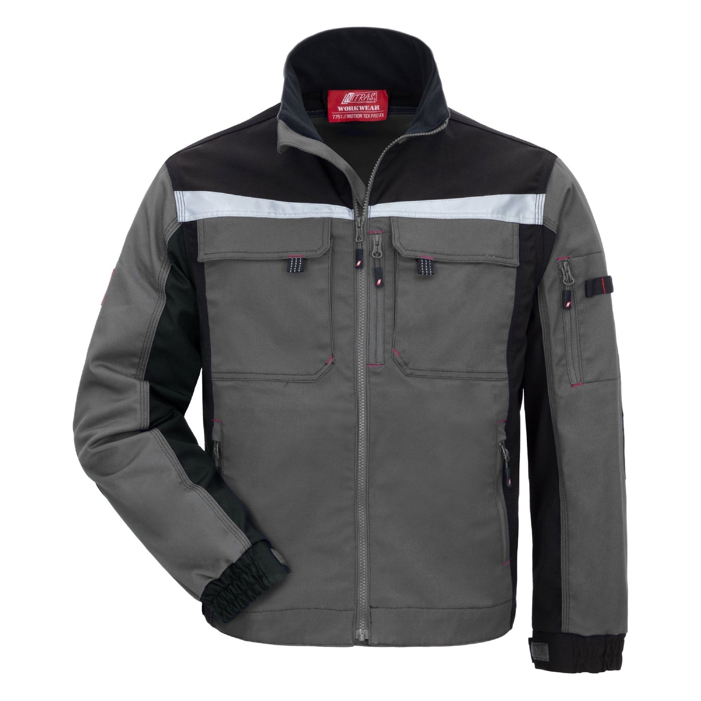 NITRAS MOTION TEX PRO FX, geacă de lucru, gri/negru