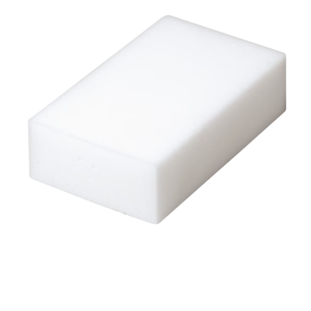 Un Vileda Professional Miraclean Radiergummi pentru murdărie Big, realizat profesional pentru îndepărtarea petelor persistente, este prezentat pe un fundal alb simplu.