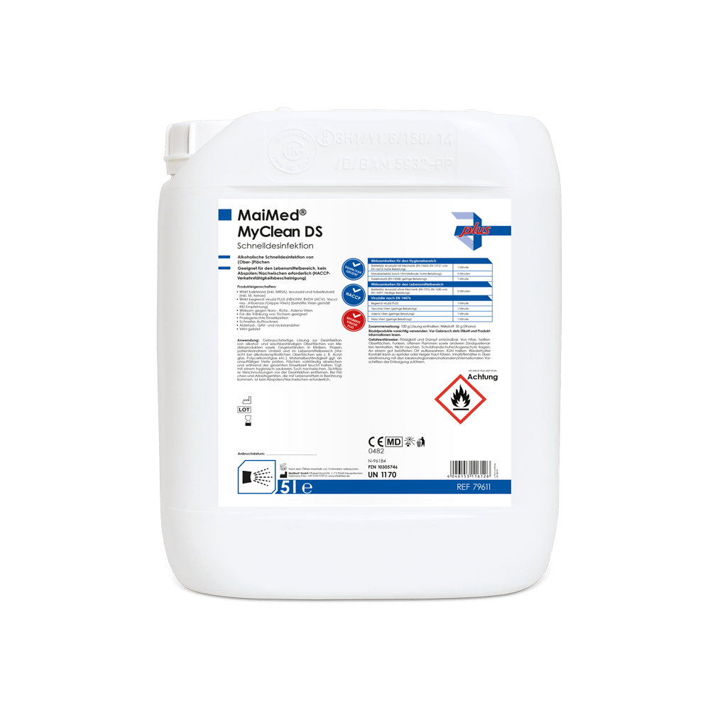 MaiMed MyClean DS dezinfectie rapida - neutru