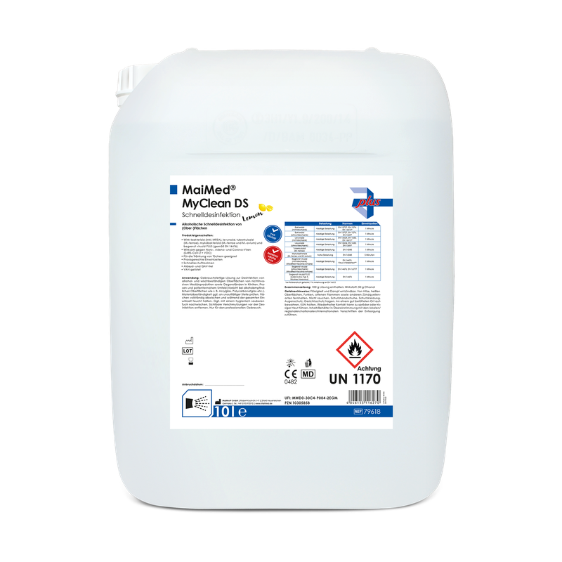 MaiMed MyClean DS - dezinfecție rapidă | Canister (10 l)