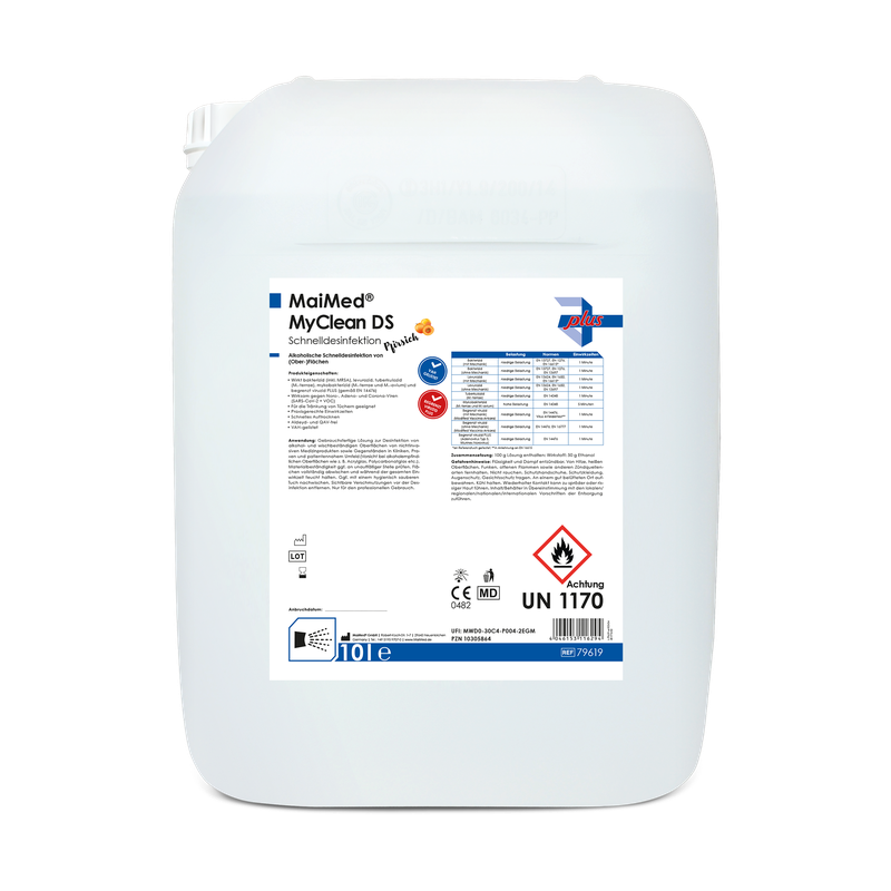 MaiMed MyClean DS - dezinfecție rapidă | Canister (10 l)