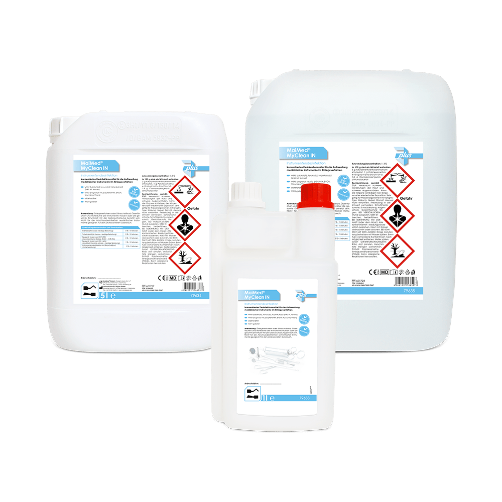 MaiMed MyClean IN, dezinfectarea instrumentelor