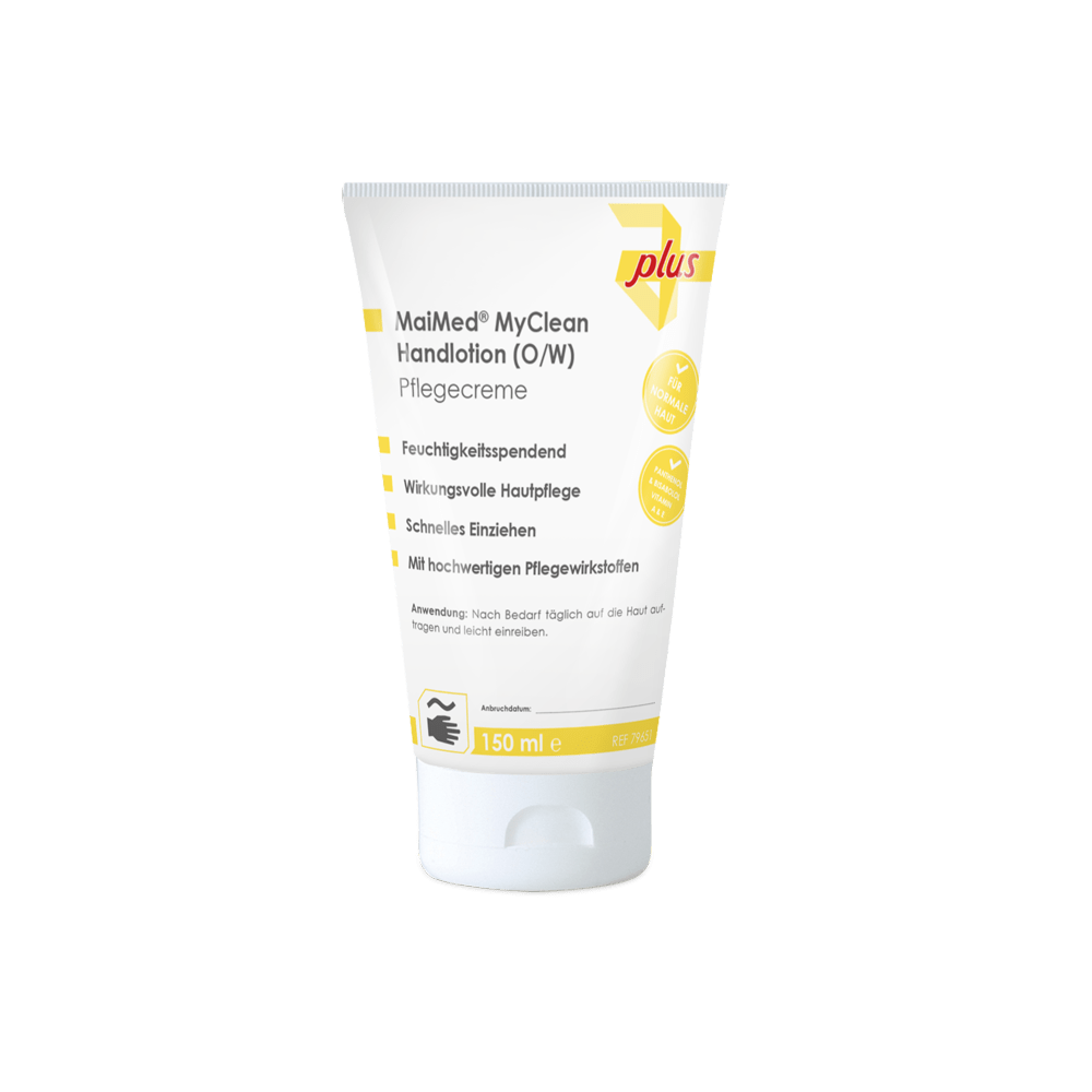 MaiMed MyClean loțiune de mâini (O/W) cremă de îngrijire (pe bază de ulei-apă)