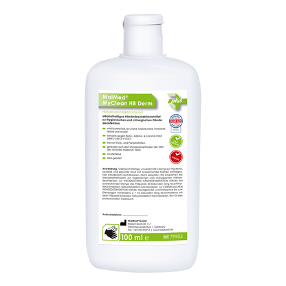 MaiMed MyClean HB Derm Dezinfectarea mâinilor