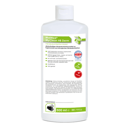 MaiMed MyClean HB Derm Dezinfectarea mâinilor