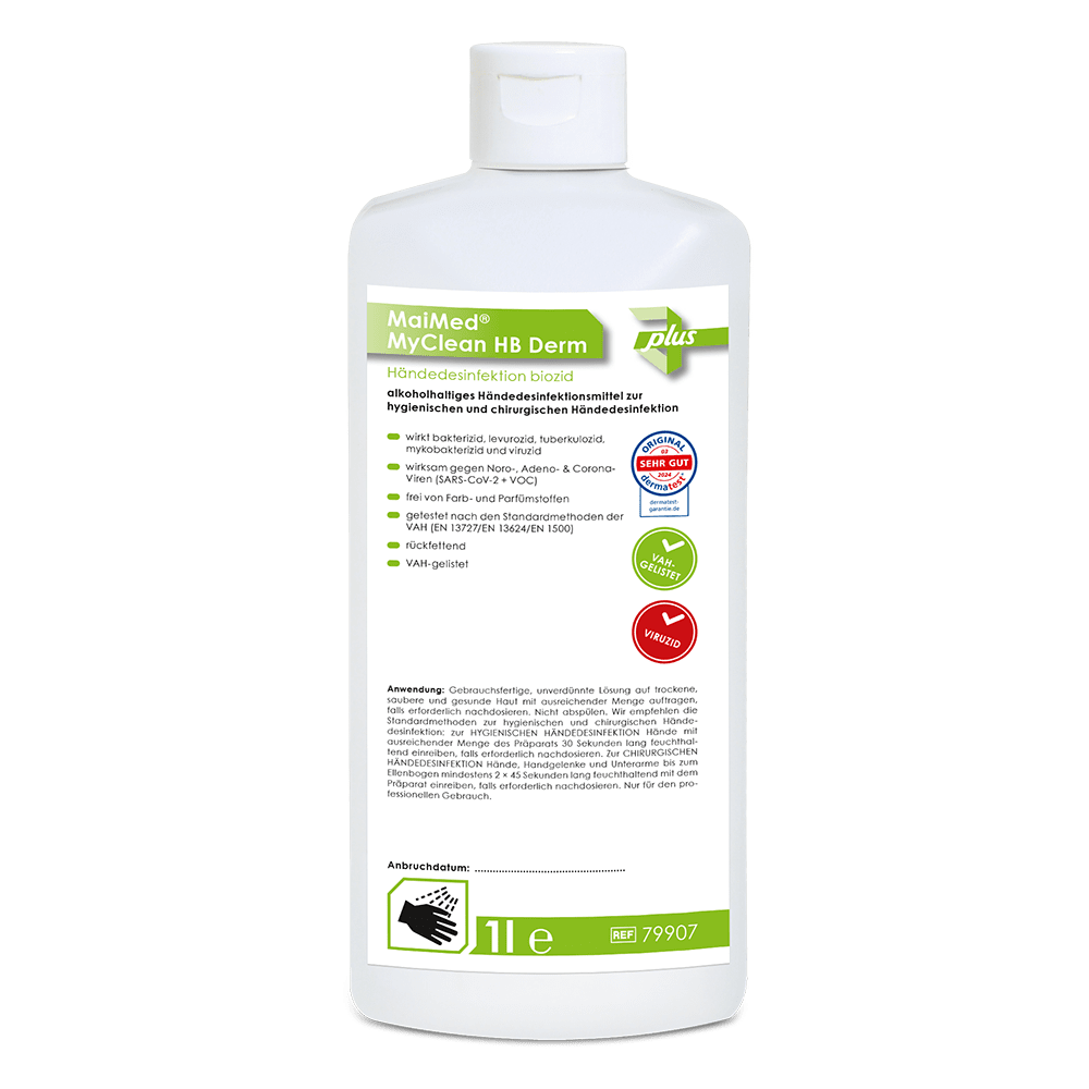 MaiMed MyClean HB Derm Dezinfectarea mâinilor