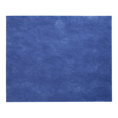Seturile de masă Starpak 100, asemănătoare cu material textil, Vlies „Soft Selection“ (30x40 cm), au o suprafață albastru melanj – ideale pentru decorațiuni de masă elegante sau seturi de masă stilate – prezentate aici pe un fundal alb simplu.