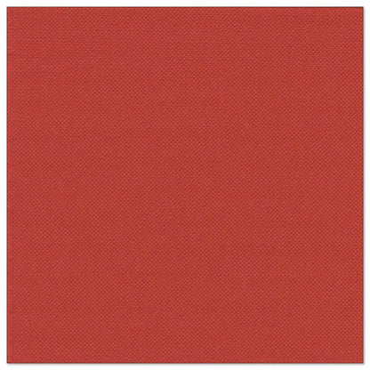 Un PAPSTAR GmbH 20 de șervețele „ROYAL Collection” 1/4-pliu, 40x40 cm, roșu și texturat cu o granulație fină, este prezentat pe un fundal alb - ideal pentru o decorare elegantă a mesei.
