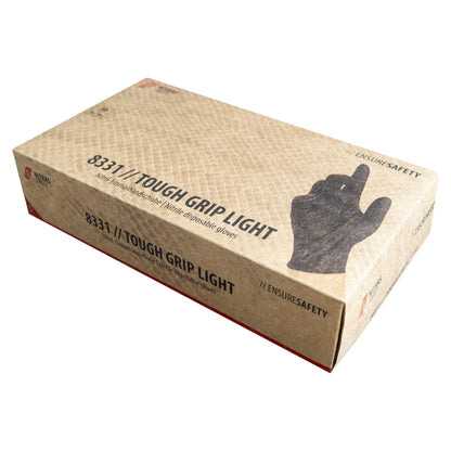NITRAS TOUGH GRIP LIGHT, mănuși de unică folosință din nitril, negre