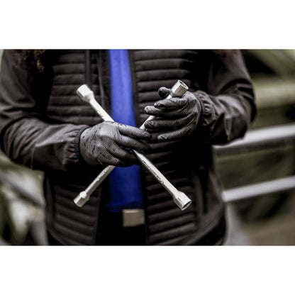 NITRAS TOUGH GRIP LIGHT, mănuși de unică folosință din nitril, negre