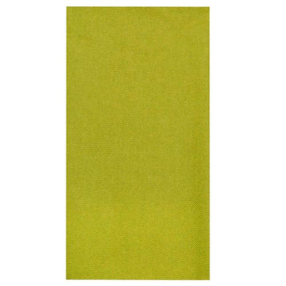 Pe un fundal alb este prezentată o față de masă dreptunghiulară de la PAPSTAR GmbH, material țesut „ROYAL Collection“ (120 cm x 180 cm) într-o nuanță simplă de verde lime.