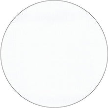 Un cerc alb simplu cu o margine subțire neagră pe alb, care amintește de eleganța discretă a feței de masă Starpak asemănătoare cu țesătura „Soft Selection“.