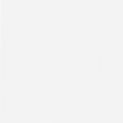 Un fundal simplu, monocrom, alb - ca la cele PAPSTAR 50 de șervețele, din două straturi 1/4 pliere 40 cm x 40 cm de la PAPSTAR GmbH - fără modele sau caracteristici izbitoare.