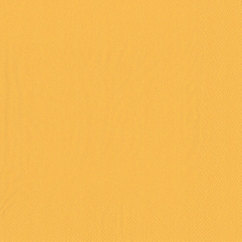 Cele 50 de șervețele în două straturi 1/4 pliere (40 x 40 cm) de la PAPSTAR GmbH sunt șervețele galbene monocrome cu o margine și o parte centrală discret texturate, creând o ușoară diferență de umbrire la margini.