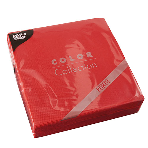 Pachetul sigilat cu 30 de șervețele cu 2 straturi „PUNTO” (38 x 38 cm, 1/4 pliere) de la PAPSTAR GmbH cu design de puncte este ideal pentru o decorare stilată a mesei. Învelișul reflectorizant din plastic le menține proaspete și strălucitoare.