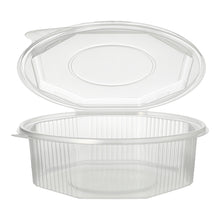 Ein transparenter, 8-eckiger Starpak Verpackungsbecher (1,5 l, 5,9 x 18 x 18 cm) mit Klappdeckel lässt sich öffnen und gibt den Blick auf den leeren Inhalt frei. Der PP-Behälter hat vertikale Seitenrippen und einen glatten, flachen Boden. Erhältlich als Packung mit 25 Stück mit Folie.