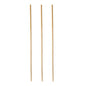 Trei paie drepte, luminoase PAPSTAR GmbH "pure" (Ø 4 mm, 23 cm) sunt aranjate vertical pe un fundal alb și subliniază paiele de hârtie elegante și ecologice din cutia distribuitoare de 150 de bucăți.