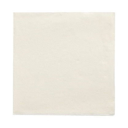 Un șervețel de hârtie PAPSTAR 50 șervețele „DAILY Collection“ 1/4-pliu (32 cm x 32 cm) de la PAPSTAR GmbH este așezat plat pe un fundal alb și prezintă șervețele de înaltă calitate pentru orice ocazie.