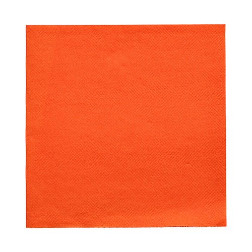 Cele 50 de șervețele „DAILY Collection“ 1/4-pliu (32x32 cm) de la PAPSTAR GmbH sunt șervețele portocalii simple, discret structurate – șervețele de calitate ideale pentru orice ocazie.
