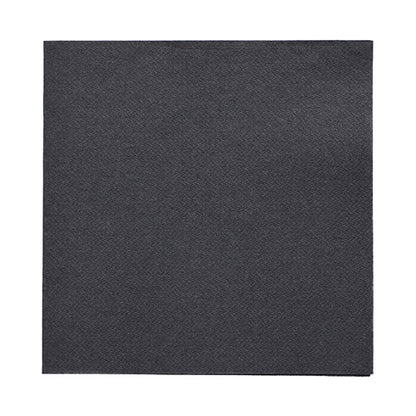 PAPSTAR GmbH 50 de șervețele „DAILY Collection“, negru, 1/4-pliu, 32x32 cm – perfect pentru decorarea stilată a mesei și cerințe înalte pentru șervețele de hârtie de calitate.