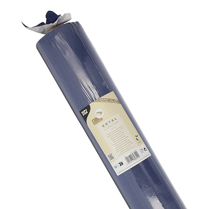 Un sul de față de masă PAPSTAR, asemănătoare țesăturii, PV-Tissue Mix din colecția ROYAL (20 m x 1,18 m) de la PAPSTAR GmbH este ilustrat cu o etichetă bej cu text și simboluri pe un fundal alb. Fabricat pentru calitate premium.