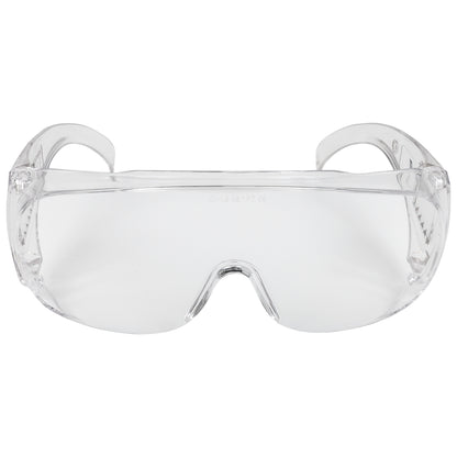 NITRAS VISION PROTECT BASIC, ochelari pentru tampla, transparenti, plastic EN 166 | Pachet (12 bucăți)