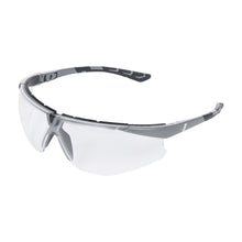 NITRAS VISION PROTECT PREMIUM, ochelari pentru tampla, transparenti / gri, plastic ISO 16321-1 | Pachet (12 bucăți)