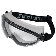 NITRAS VISION PROTECT, ochelari de protecție completă, PVC EN 166 | Pachet (12 bucăți)