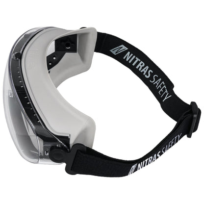 NITRAS VISION PROTECT, ochelari de protecție completă, PVC EN 166 | Pachet (12 bucăți)