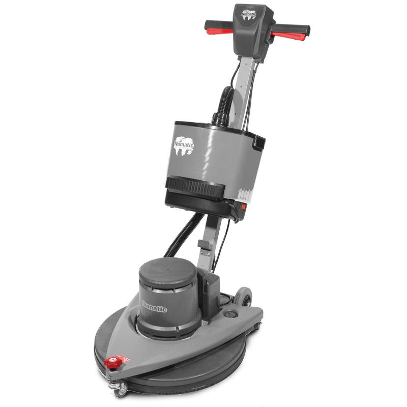 Mașină Numatic cu un singur disc HNS1550G, gri/grafit, 508 mm, 1500 rpm. inclusiv placa de antrenare | Pachet (1 bucata)