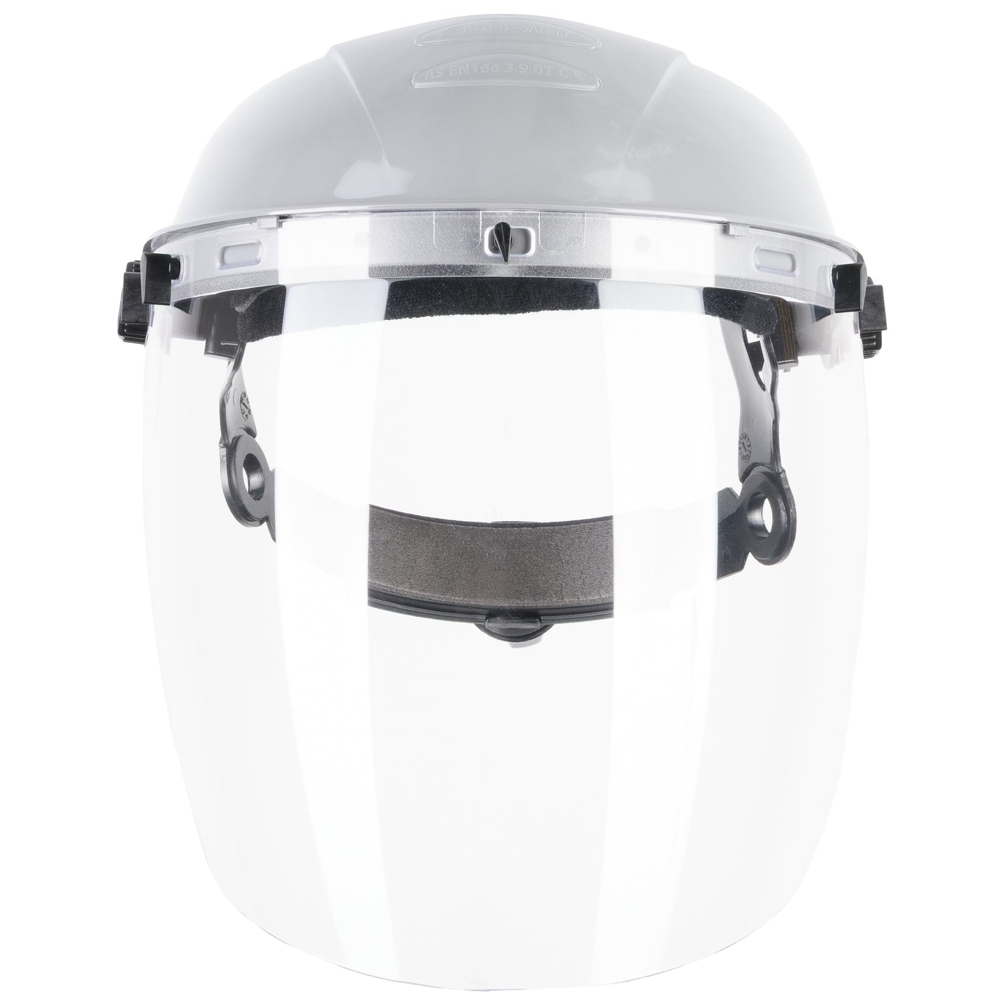 Vizor NITRAS PROTECT, transparent/negru, plastic EN 166 | Pachet (1 bucata)