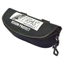 Husa pentru ochelari NITRAS, textil, negru | Pachet (1 bucata)