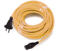 Cablu de alimentare cu 2 fire, 12,5 m x 0,75 mm², NuCable, galben | Pachet (1 bucata)