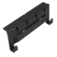 Numatic Toolbar cu 2 cârlige și patru fante în T, pentru atașarea suporturilor pentru mâner, cârlige sau T | Pachet (1 bucata)