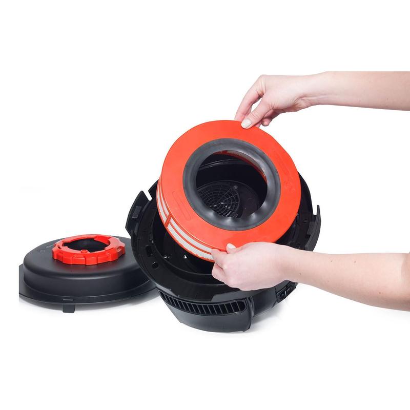 Aspirator Numatic „Numatic 170 Hepa”PPR.170H-11 Hepa, reflo/negru, set accesorii AS0, 32 | Pachet (1 bucata)